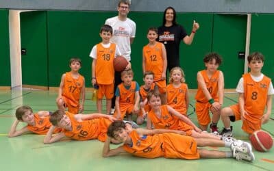 U10 Orange beim NBBV Final Day mit Platz 8