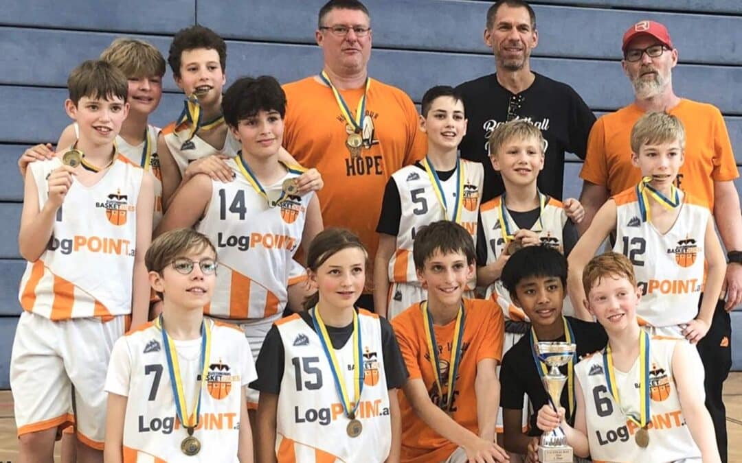 Basket Dukes MU12 white nehmen beim Finalday in Traiskirchen eine Medaille mit!