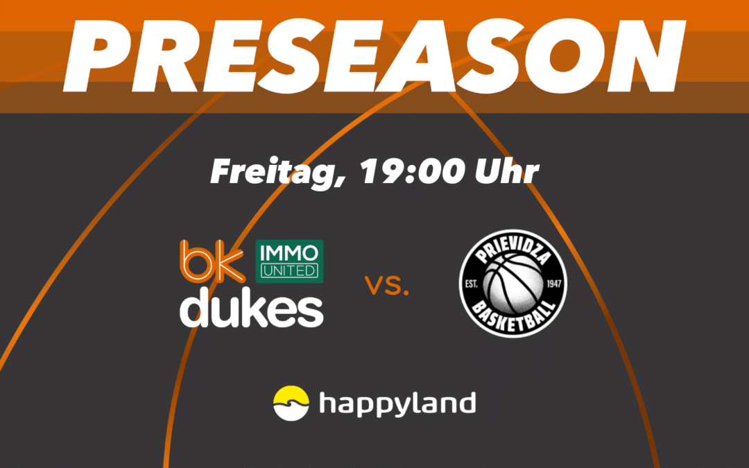 Dukes testen gegen Prievidza – Eintritt frei!