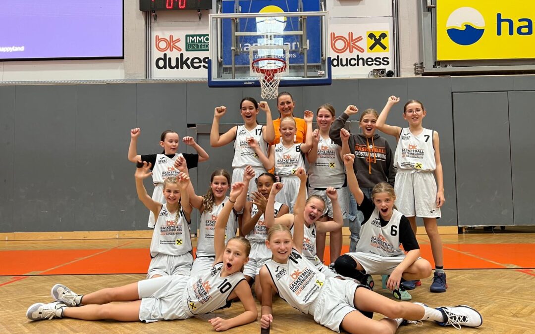 Die WU12 starten mit zwei Siegen fulminant in die neue Saison