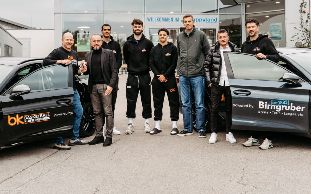 Neuer Mobilitätspartner Autohaus Birngruber bringt die Dukes in Fahrt