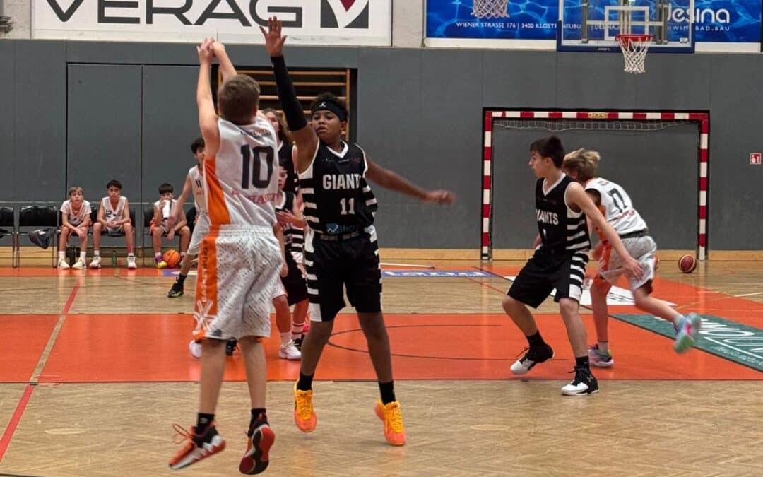 MU14 White – Stark ersatzgeschwächt mit klarer Heimniederlage: 45-83 gegen Vienna Giants