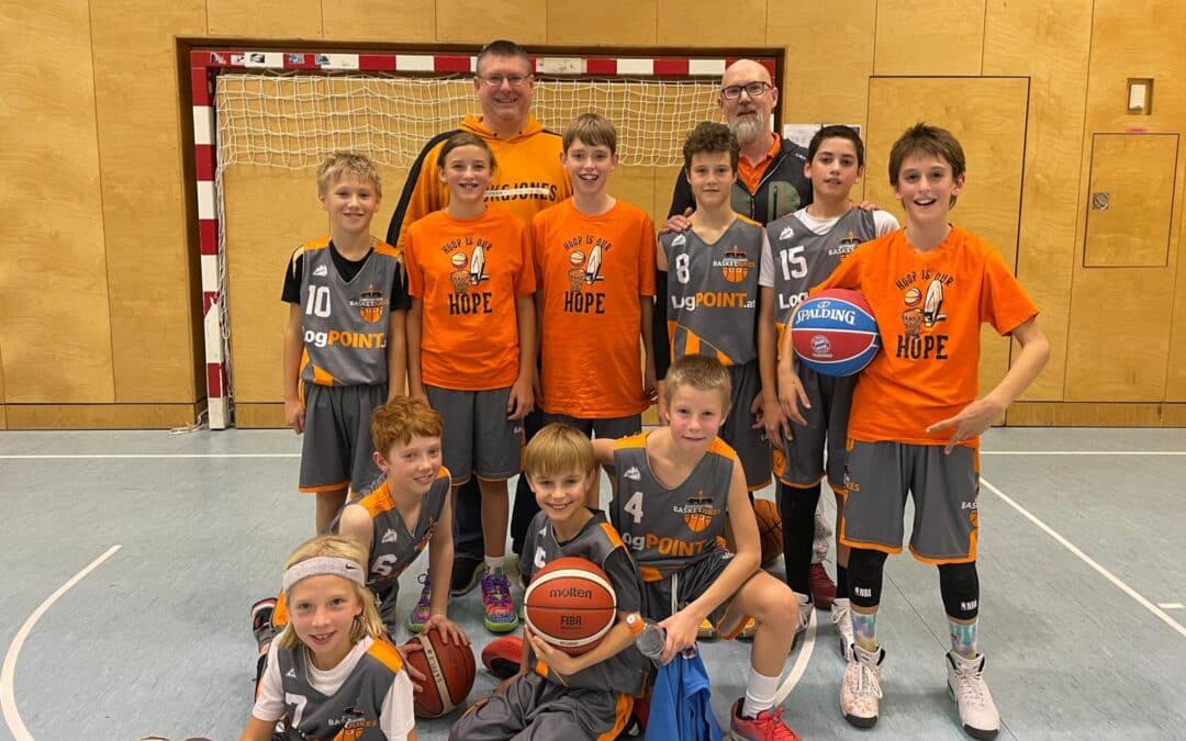 BASKET DUKES MU12/White zum ersten Mal im Einsatz bei der U13 Einladungsmeisterschaft, diesmal in Wels!