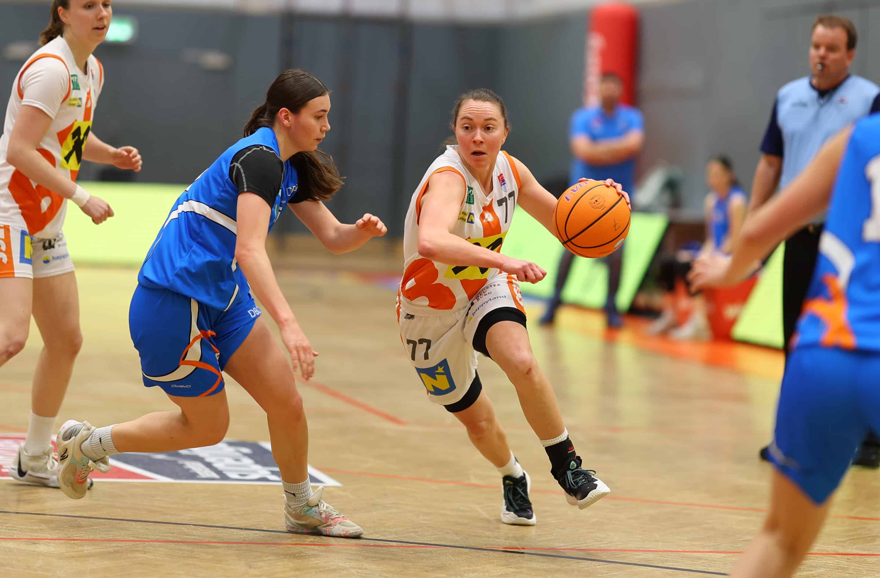 Basketball Damen Superliga 2024/25, Semifinale Spiel 1 Duchess Klosterneuburg vs. DBB Wels