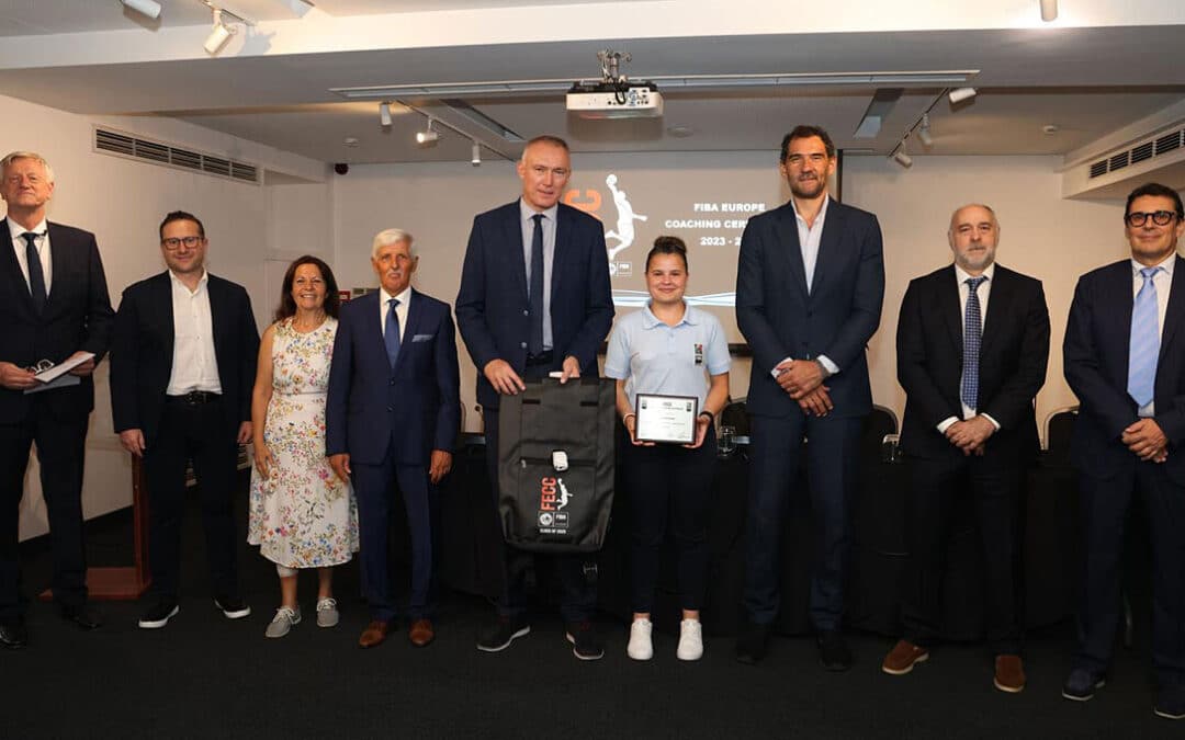 FIBA Europe Coaching Certificates für Diana Picorusevic