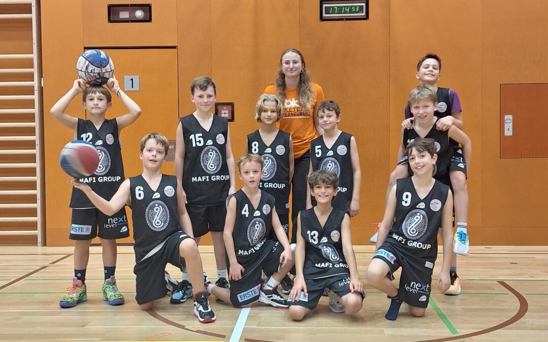 Schöner Saisonstart der U11 in Wien
