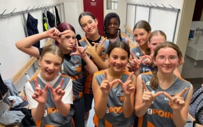 Die WU14 Orange setzt sich gegen Mistelbach mit 49:46 durch