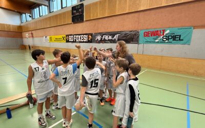 Unsere MU12 Basket Dukes orange zeigte trotz zweier Niederlagen ihre großen Fortschritte