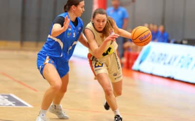 BK Raiffeisen Duchess feiern Sieg über Wels