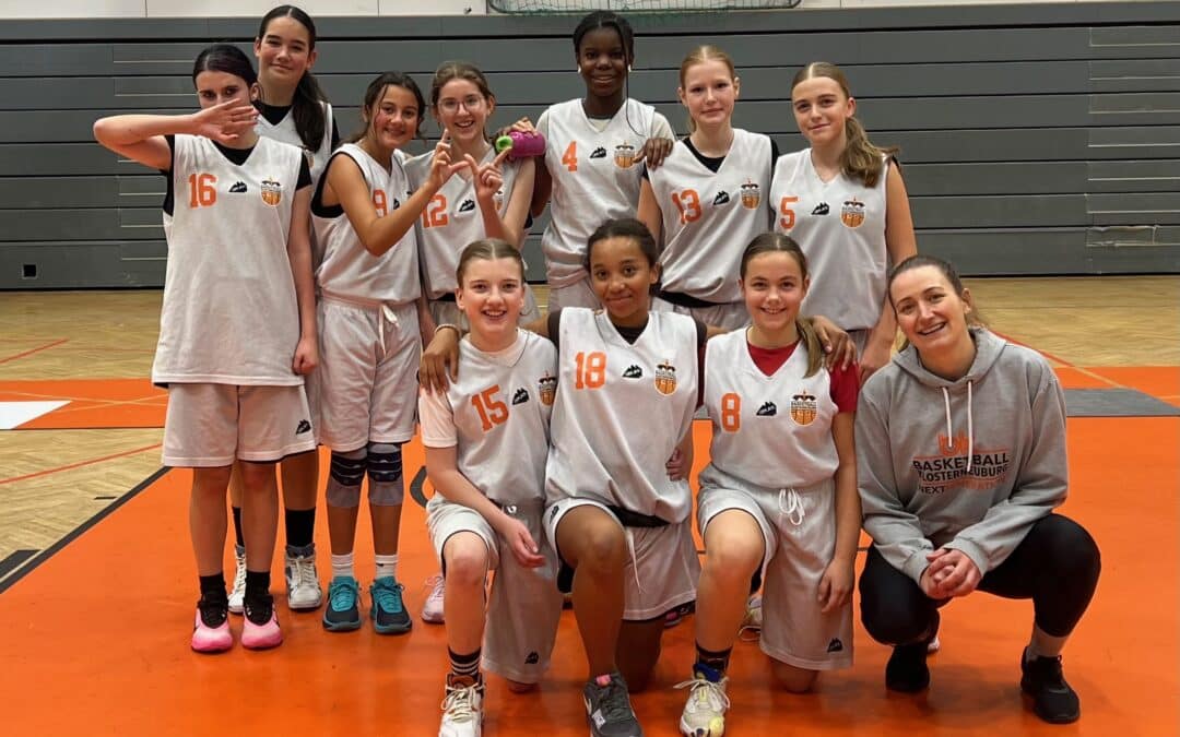 WU14 Orange spielt gegen die Traiskirchen Lionesses auf – 73:30