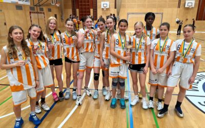 Unsere WU14 krönt sich zu NBBV-Vizemeisterinnen