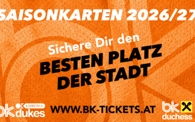 Kein Heimspiel verpassen: Saisonkarten 2026/27 sind da!