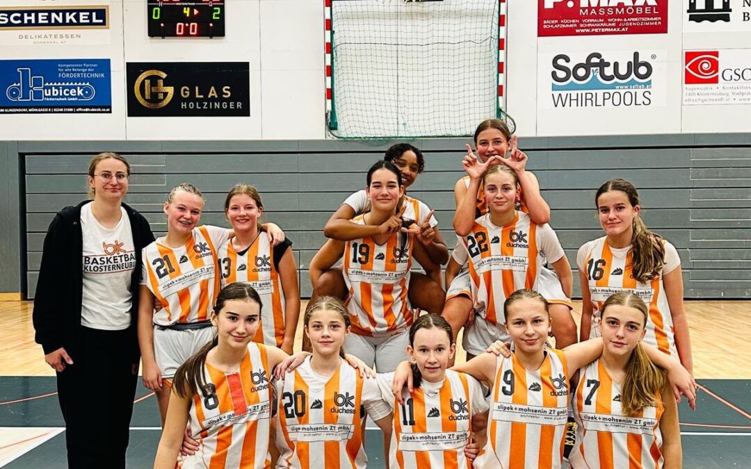 Deutlicher Sieg der WU14 Superliga gegen die Vienna Giants